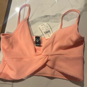 Brand new pink windsor top